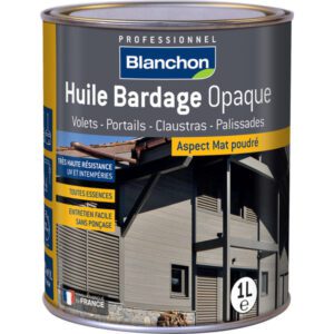 Blanchon olie voor wandbekleding anthraciet 1L