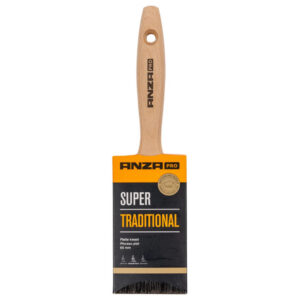 anza pro super traditional plat borstel 2,5 inch