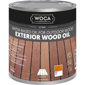 woca exterior wood oil teak 750 ml