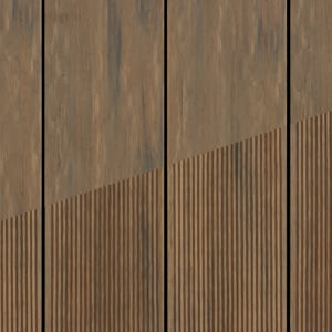DeckooTouch Old Brown R/V (aged/ribbed) composiet - 20 x 140 x 2200mm