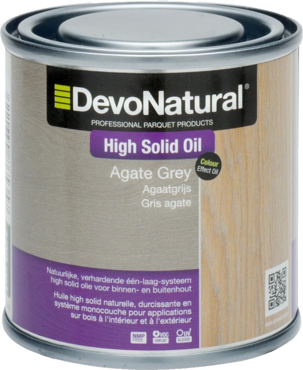 Devo High Solid Oil agaatgrijs 100 ml