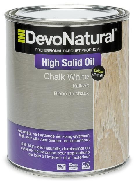 Devo High Solid Oil kalkwit 1 L