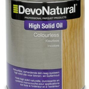 Devo High Solid Oil kleurloos 1 L