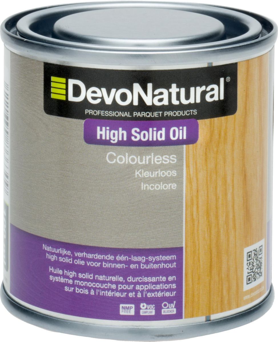 Devo High Solid Oil kleurloos 100 ml