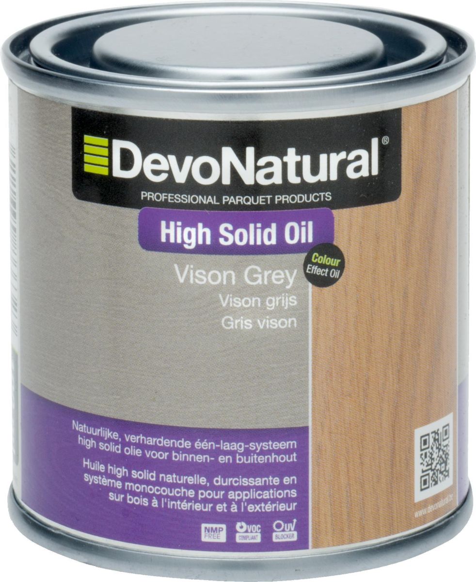 Devo High Solid Oil vison grijs 100 ml