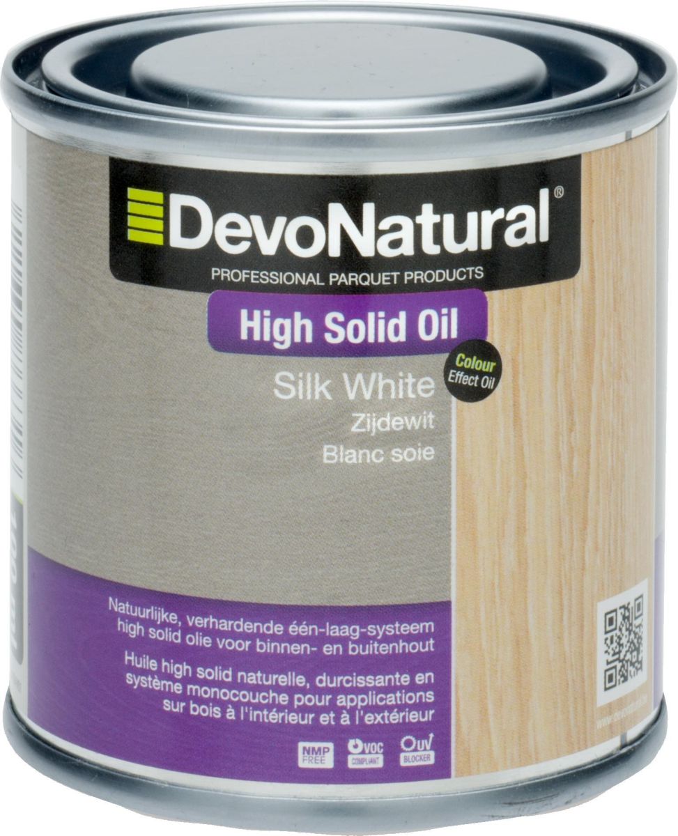 Devo High Solid Oil zijdewit 100 ml