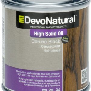 Devo High Solid Oil zwart ceruse 100 ml