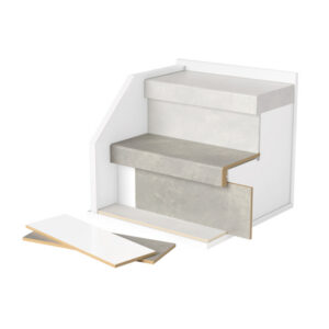 Parador Traptredes Beton lichtgrijs