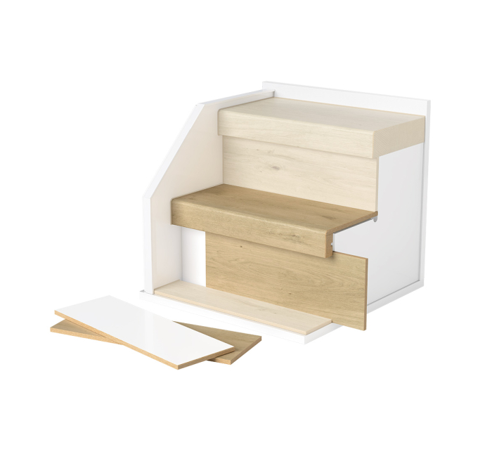Parador Traptredes XL Eiken Terrena sand beige