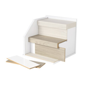 Parador Traptredes XL Eiken Virida pale grey