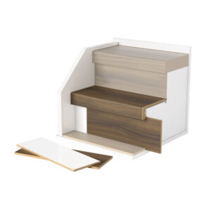 Parador Traptredes XL Walnoot Evena coffee brown