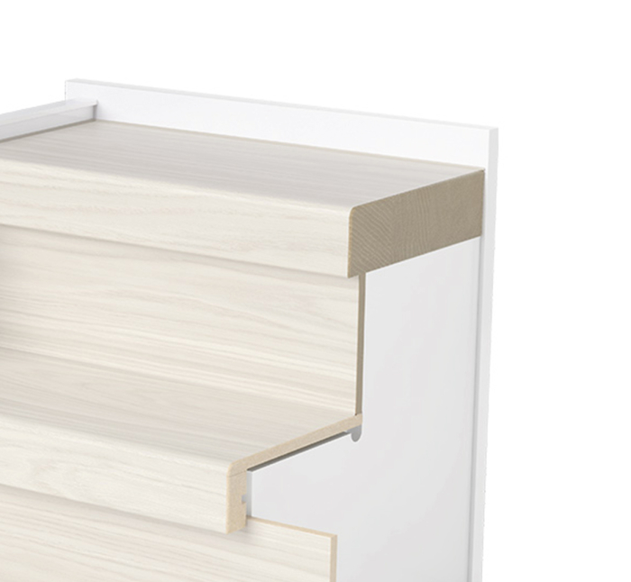 Parador Traptredes zijpaneel Eiken Virida pale grey