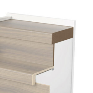 Parador Traptredes zijpaneel Walnoot Evena coffee brown