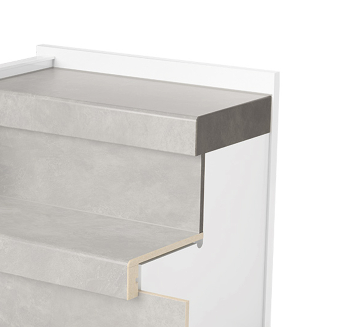 Parador Traptredes zijpaneel Beton donkergrijs