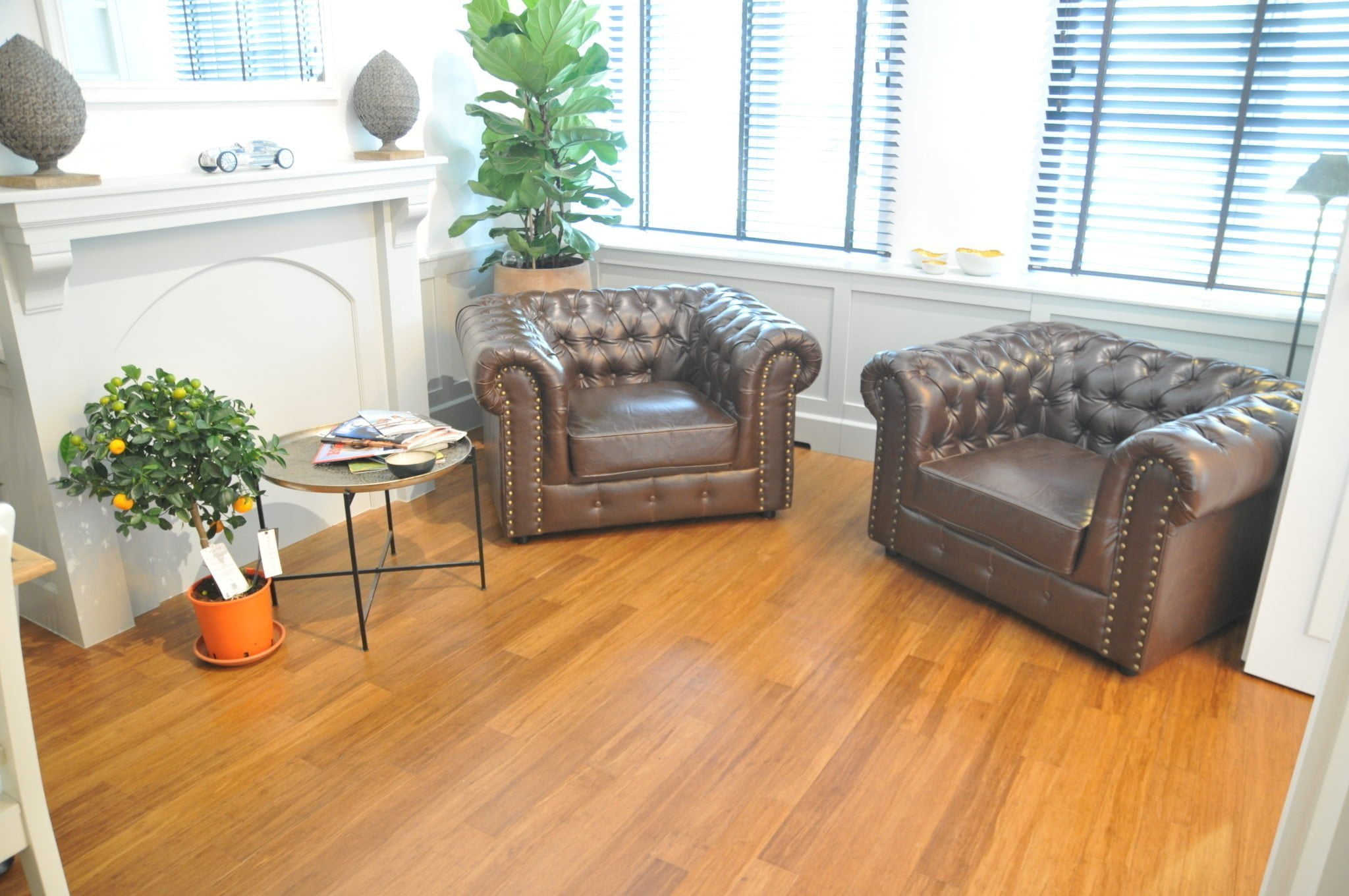 BambooTouch Intemporel Style - Caramel massief olie - 10 x 130 x 915mm - Afbeelding 2