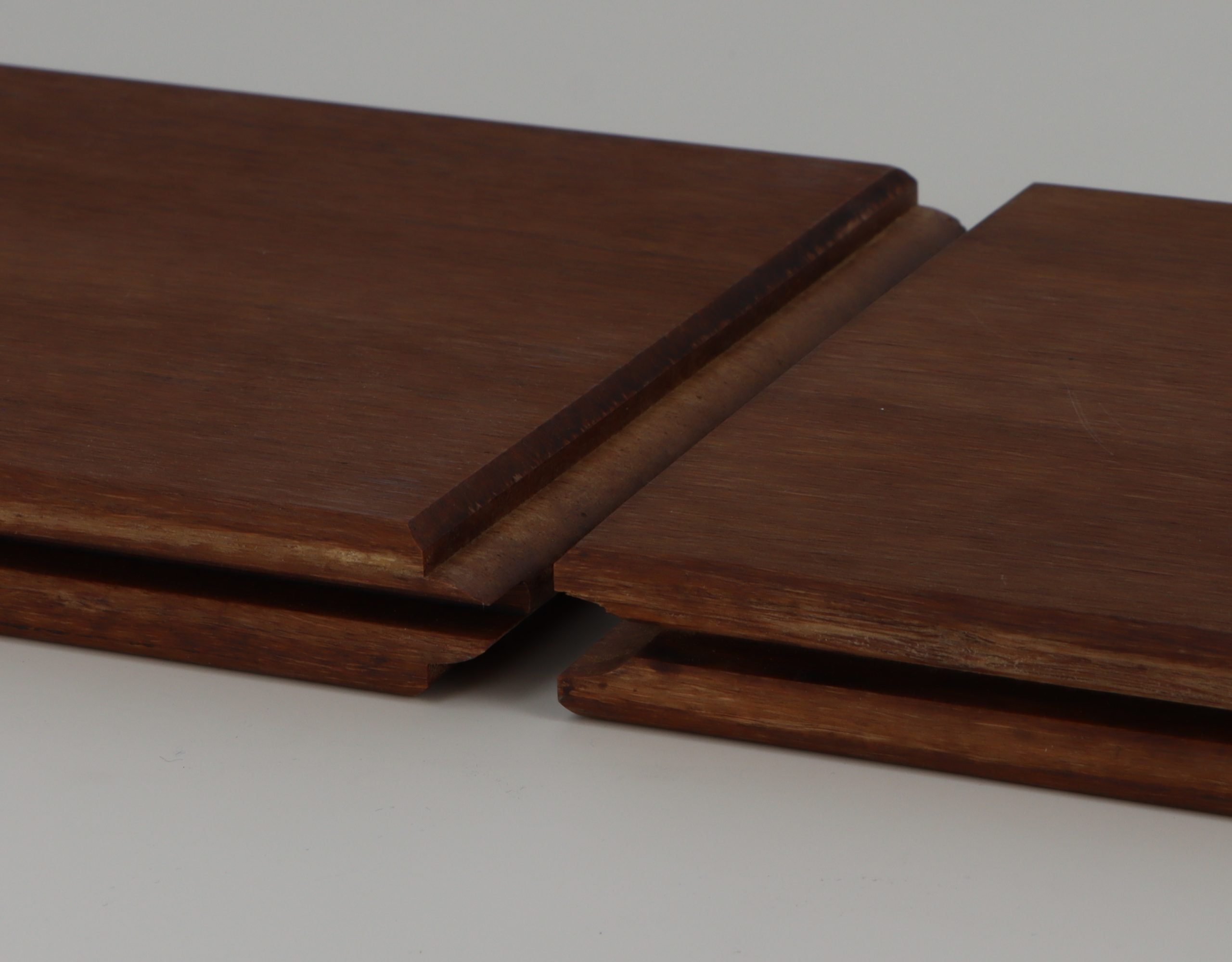 DeckooTouch Espresso R/V (effen/rib brede kam) - 20 x 180 x 1850mm - Afbeelding 2