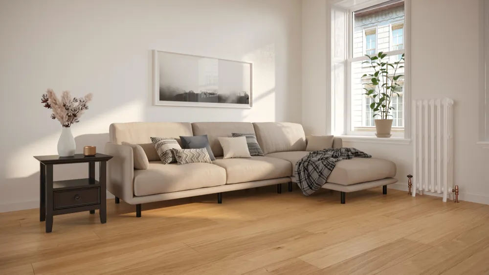 Bjelin Woodura Vista Eik Multistrip Natural – sfeerbeeld